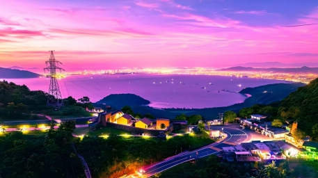 Hải Vân Quan về đêm