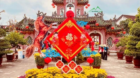 Lễ dâng hương chùa bà hội an