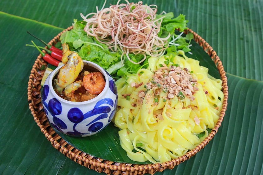 Mỳ Quảng ếch - món ăn xứ Quảng tại Đà Nẵng