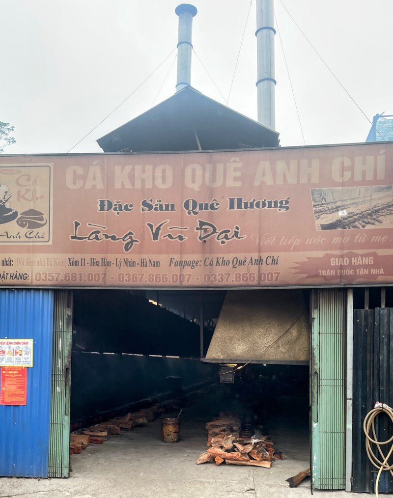 Cá kho làng Vũ Đại