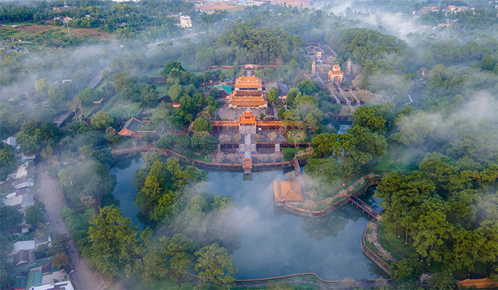 Lăng Tự Đức trong quần thể Lăng Tẩm Huế