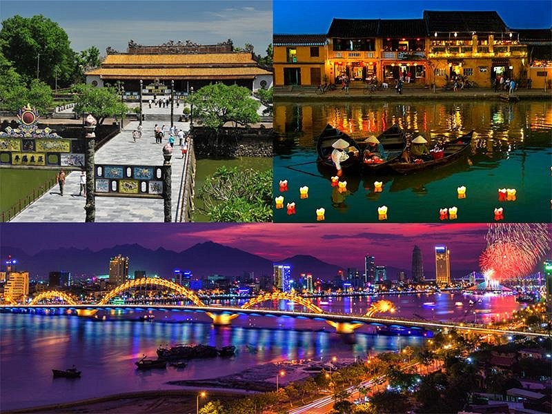 Điển đến ở Huế và Hội An